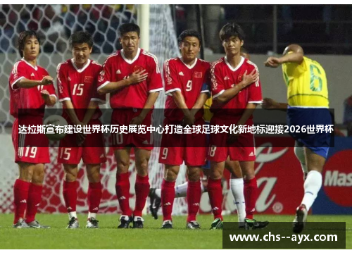 达拉斯宣布建设世界杯历史展览中心打造全球足球文化新地标迎接2026世界杯 达拉斯宣布建设世界杯历史展览中心打造全球足球文化新地标迎接2026世界杯